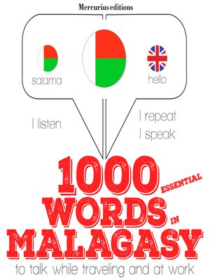 cover image of 1000 essential words in Malagasy